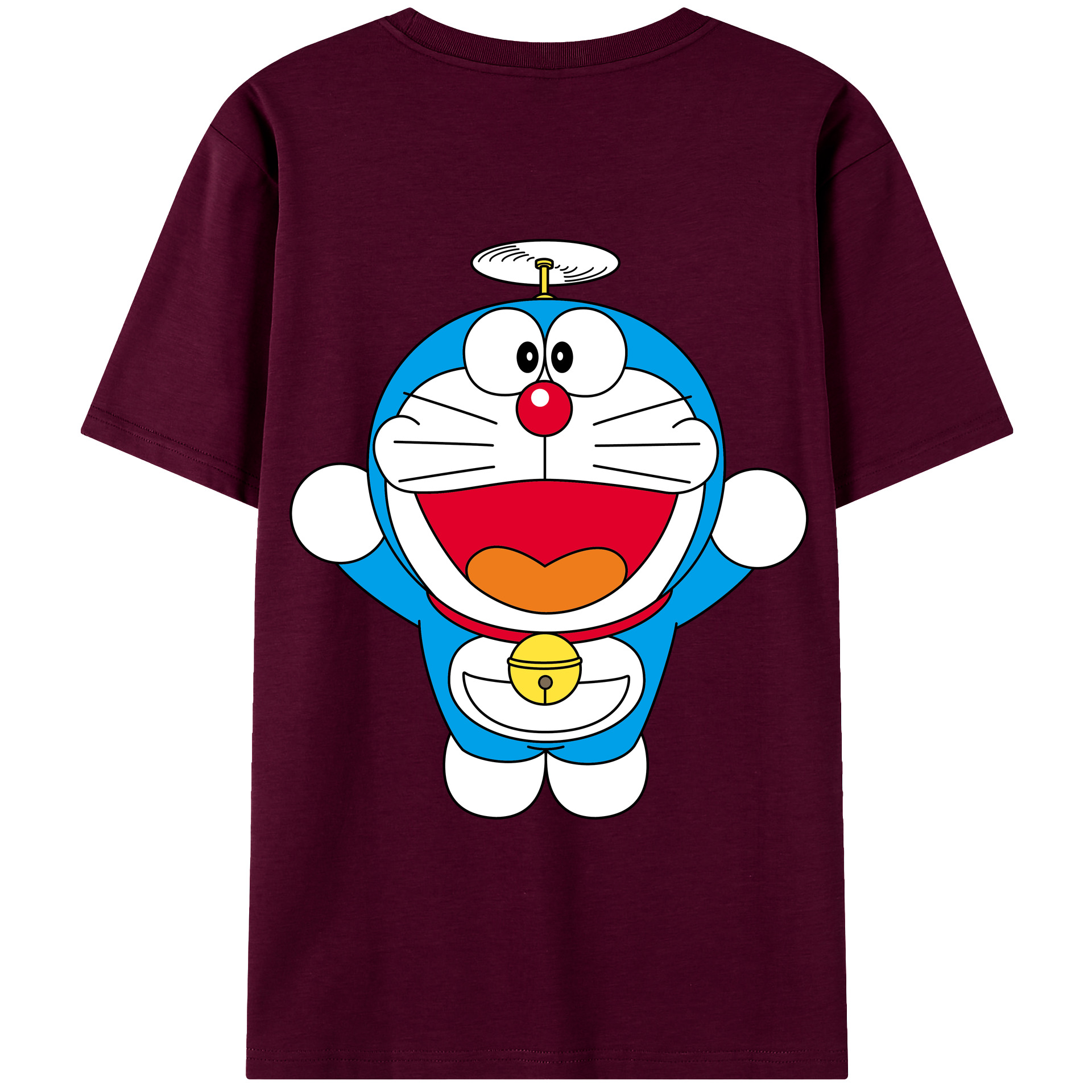 （画像用） ドラえもん Doraemon レディース半袖Tシャツ(バックプリント)